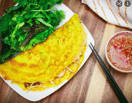 Food - Pancake || Bánh Xèo.