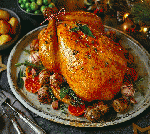 Food - Turkey || Gà Tây Nướng.