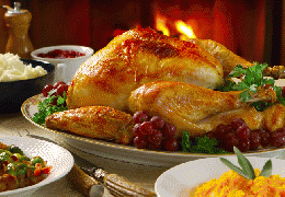 Food - Turkey || Gà Tây Nướng.