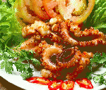 Food - Octopus (Grilled) || Bạch Tuộc Nướng Muối Ớt.