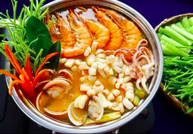 Food - Thai Hot Pot || Lẩu Thái Siêu Cay.